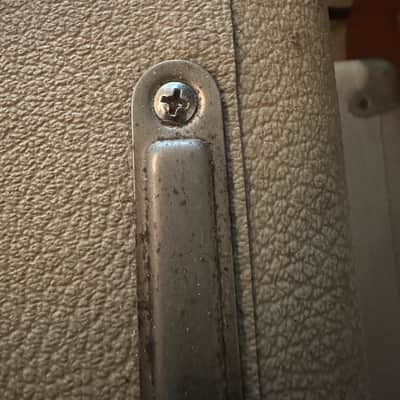 Fender Bassman 6G6-B Brownface 50-Watt 2x12" Piggyback Guitar Amp 1963 - 1964 - Blonde image 22