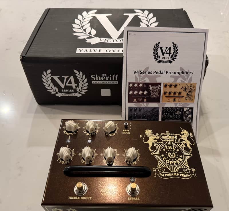 Victory Amps V4 The Copper Valve Overdrive/Preamp | Reverb