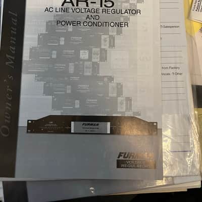 Furman AR-15 Series II Voltage Regulator image 5