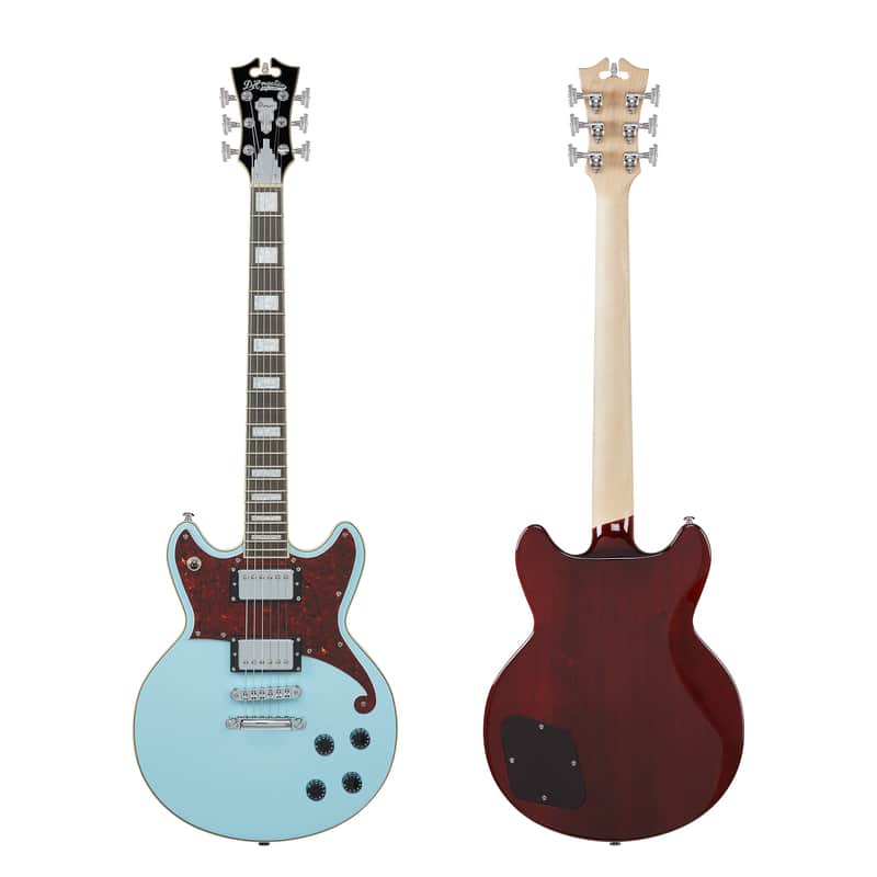 D'Angelico DAPBRISBMCS PREMIER BRIGHTON Double Cutaway Solid Body 6-String Electric Guitar w/Gig Bag image 1