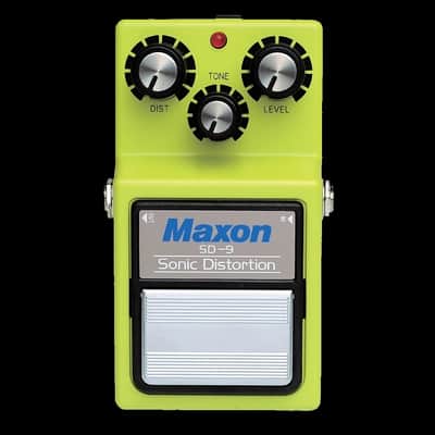 Maxon SD-9 Sonic Distortion 2003-current - Green image 1