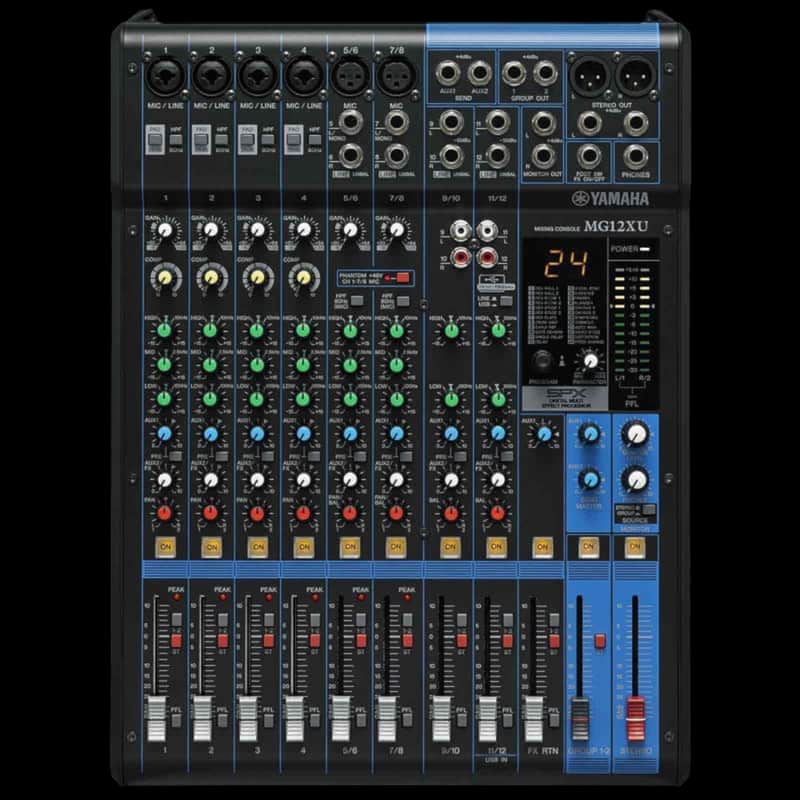 Yamaha MG12XU 12-channel Mixer with USB and Effects image 1