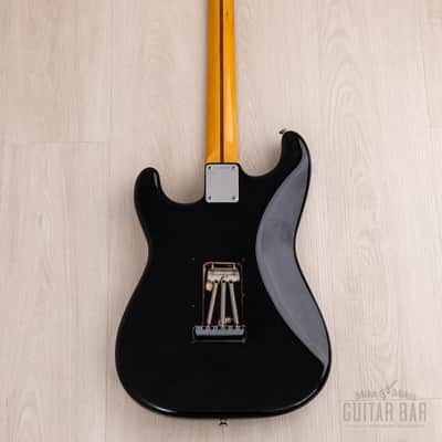 1983 Fender '57 Stratocaster JV ST57-85 Black w/ USA Fullerton Pickups, Japan MIJ Fujigen image 3