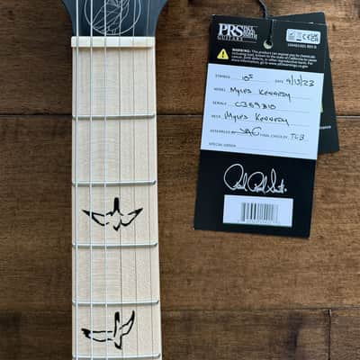 2023 PRS Myles Kennedy Signature Model Antique White 0369310 image 8