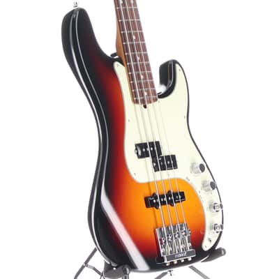 Fender Certified Pre-Owned American Ultra Precision Bass, Rosewood Fingerboard, Ultraburst (R13) (01759) image 3