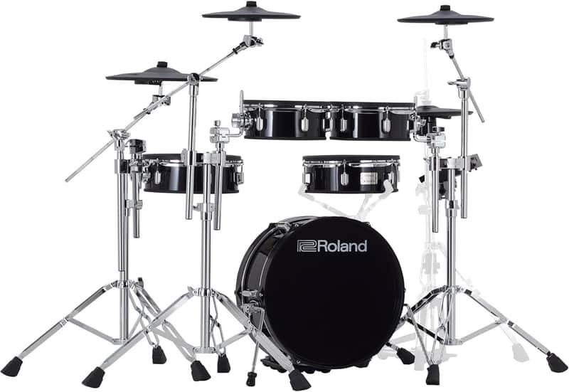 Roland VAD307 V Acoustic Design Space-Saving Drum Kit with Shallow-Depth Shells, Updated TD-17 Module, Thin Cymbals image 1