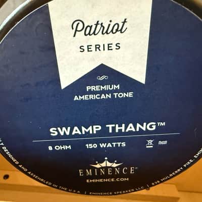 Avatar Convertible 1x12 w/Eminence Swamp Thang 2024 - Black image 2