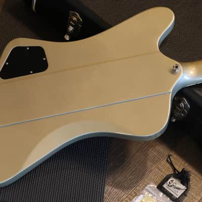 2013 Gibson Elliot Easton "Tikibird" Firebird Electric Guitar Gold Mist Poly + OHSC image 13