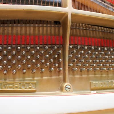 Binder & Sons G-80A 5'1" Ivory Baby Grand Piano image 6