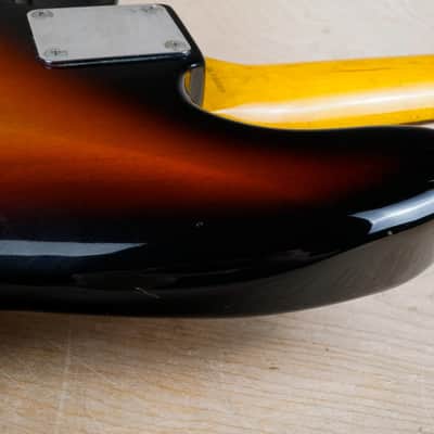 Fender JB-62 Jazz Bass '62 Reissue MIJ 1993 Sunburst Fujigen Japan w/ Bag image 11