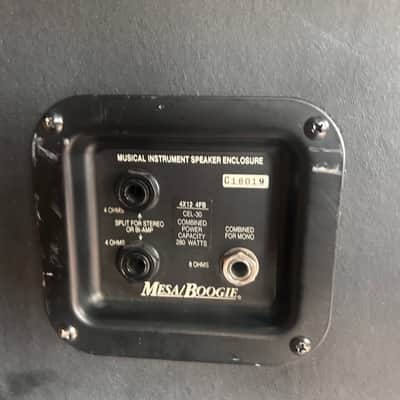 Mesa Boogie 4x12" 280-Watt Oversized Straight-Slant Guitar Cabinet image 13