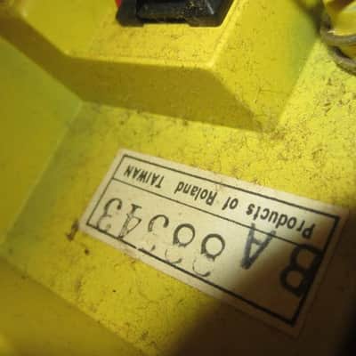 1989 BOSS  OD-2 Turbo Overdrive Yellow image 4