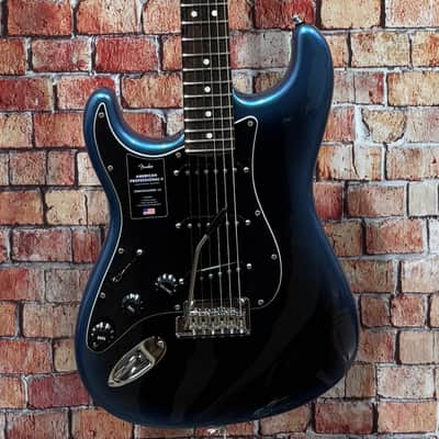 Fender American Pro II Left Handed Stratocaster Electric Guitar - Dark Night With Rosewood Fingerboard image 3