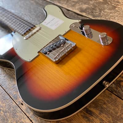 Fender Japan 1962 RI Nitro Finished Custom Telecaster 2024 Three Tone Sunburst w/ HSC & Docs MIJ image 7