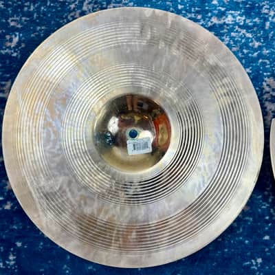 RARE SIZE 15” Zildjian A CUSTOM REZO Hihats 1307g 1653g image 12