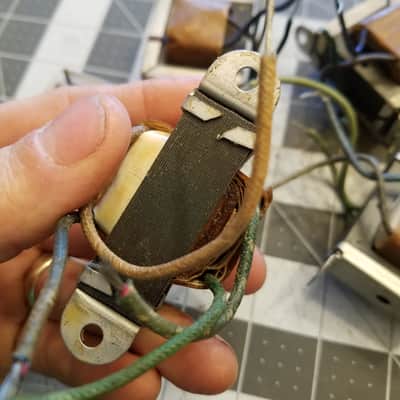 Woodward Schumacher 1275:1 [10200 Ohms] Webcor 67P080-1 27A14 Vintage Output Transformer OT Tested Tube Amp Audio 1958-1962 image 7