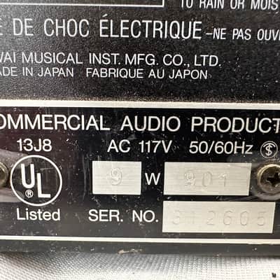 Kawai MX-8BR Rack Mount 8 Channel Keyboard / Line Mixer - Working image 4