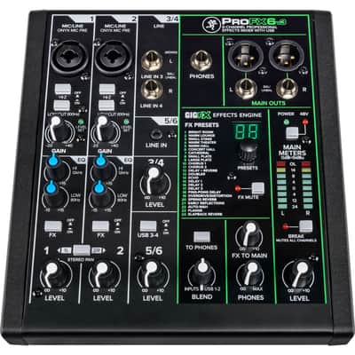 Mackie ProFX6V3 - Analog Mixer image 1