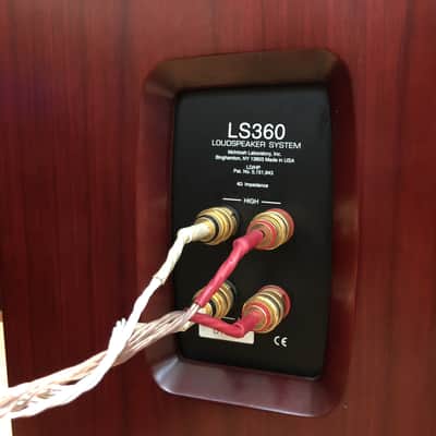 McIntosh LS360 Speakers in a Beautiful Red Cherry Finish image 11