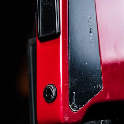 1988 Hohner B2 Headless Bass red image 9