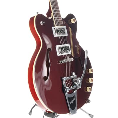 Gretsch G2604T Limited Edition Streamliner Rally II Center Block with Bigsby, Laurel Fingerboard, Two-Tone Oxblood/Walnut Stain (RP) (04515) image 3