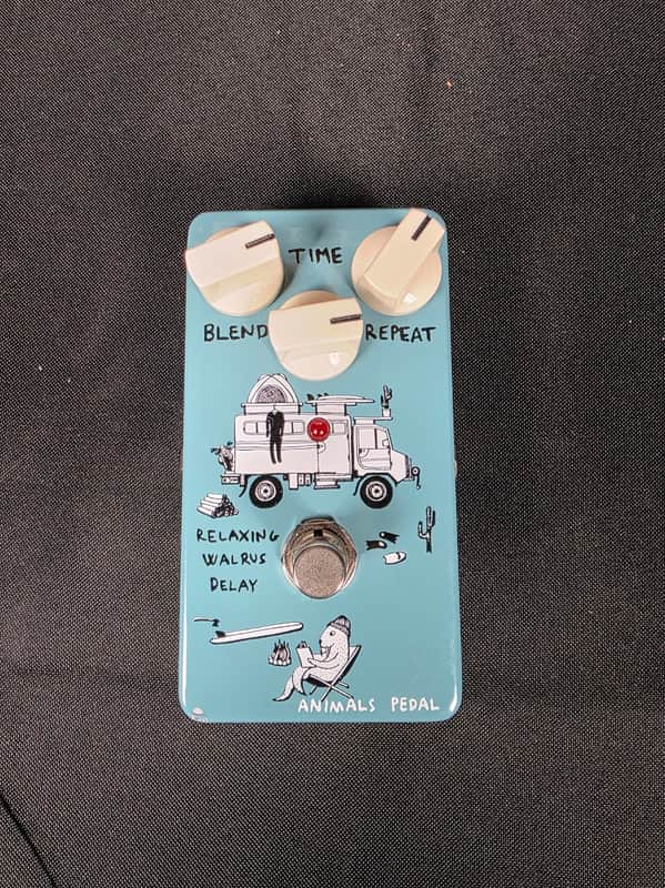 Animals Pedal Relaxing Walrus Delay V1 2010s - Blue Graphic image 1