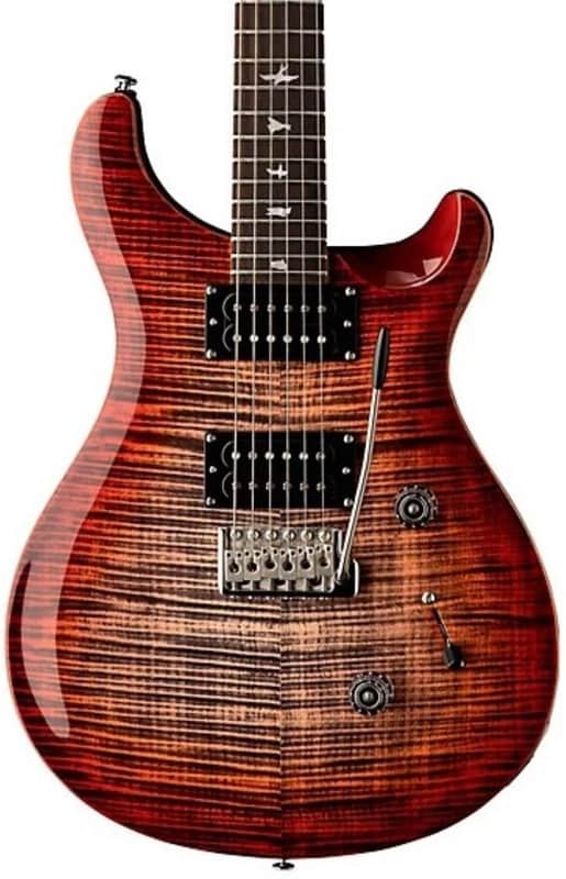 PRS SE Custom 24 Electric Guitar - Charcoal Cherry Burst image 1