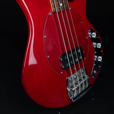 Ernie Ball Music Man Sting Ray 2 EQ 1988 - Transcluent Red image 11
