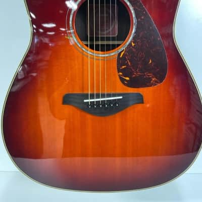 Yamaha FG730S Folk Solid Top Acoustic Guitar | Reverb