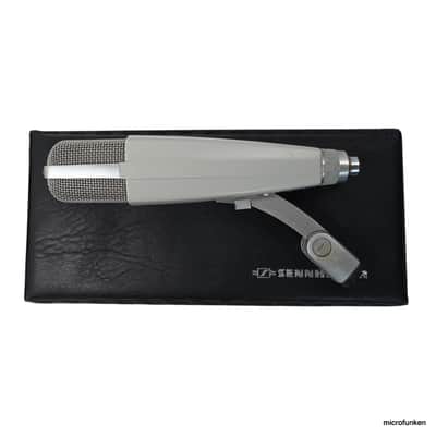 Sennheiser MD421-N 80s Vintage Dynamic Microphone. Clip. Case. Adapter Cable. MD421 image 9