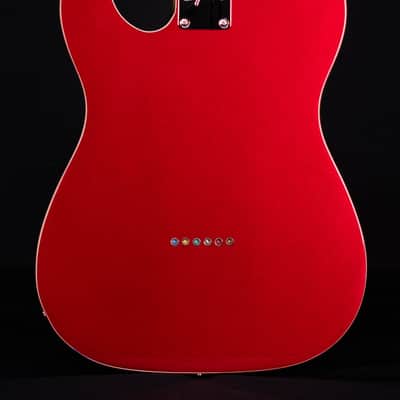 Squier Classic Vibe Custom Esquire, Laurel FB, Candy Apple Red image 3