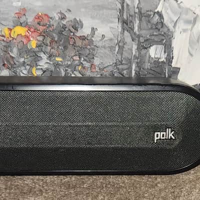 Polk POLK AUDIO SIGNA SOUNDBAR - (Ultra-Slim) SOUND BAR ONLY 2008 - Black plastic case image 4