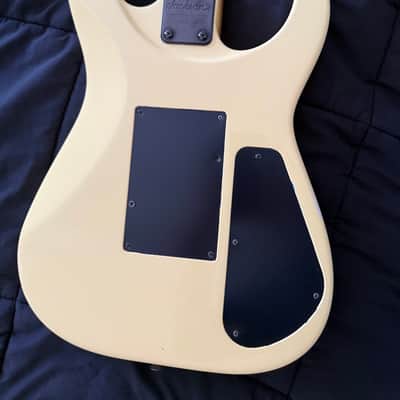Jackson JS32 Dinky (Custom Cream Refinish) w/ Upgraded Seymour Duncans image 3