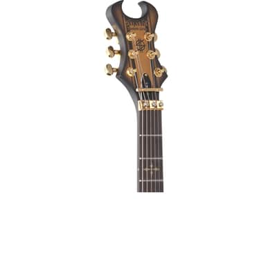 Schecter Synyster Gates Custom S Electric Guitar Satin Goldburst image 4