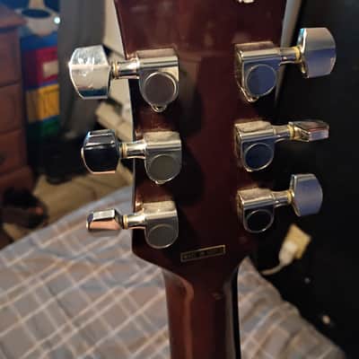 Epiphone PR-325 1988 Natural Acoustic Guitar MIK Rare Headstock Vintage image 8