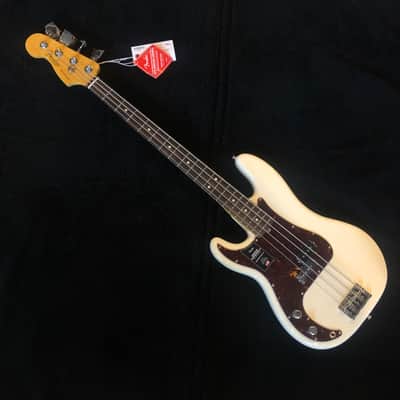 Fender American Professional II Precision Bass Left-Handed RW Olympic White 8lbs,10oz US210029200 image 2