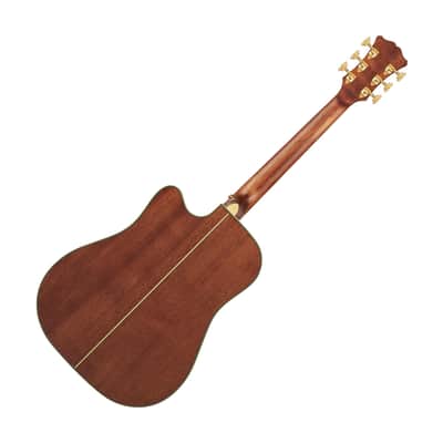 D'Angelico DAED500ATBGP2 Excel Bowery Series Acoustic Electric Guitar, Autumn Burst image 2