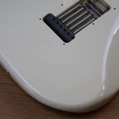 1983 Squier (by Fender Japan) "JV Series" SST-36 Scalloped Stratocaster (Vintage White) image 11