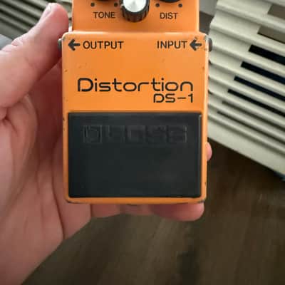 Boss DS-1 Distortion (Black Label, Long Dash) 1978 - 1982 - Orange image 1