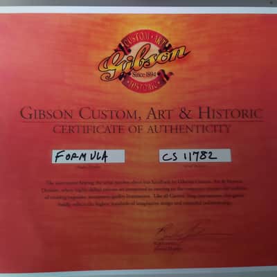2001 Gibson Custom Shop Formula Les Paul Custom 1 of 1 Racing Stripe finish (83) image 7