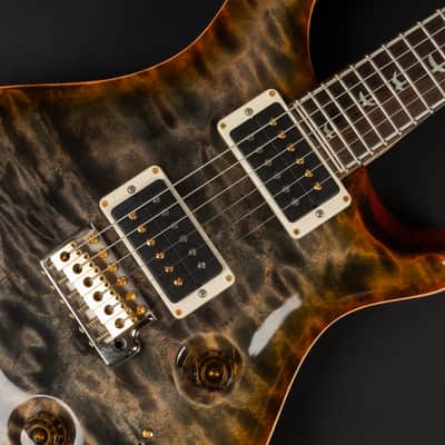 2015 PRS 30th Anniversary Wood Library Custom 24 Quilt 10-Top - Burnt Maple Leaf | USA Limited Edition Satin Flame Maple Neck Ziricote Fretboard 3.4kg | Coa OHSC image 19
