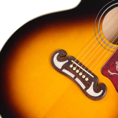 Epiphone J-200 Studio EC Vintage Sunburst - Acoustic Guitar image 4