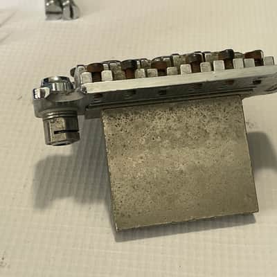 1986-87 Era Original Floyd Rose Made in Germany Chrome Tremolo Bridge Vibrato Kramer Model Guitar image 8