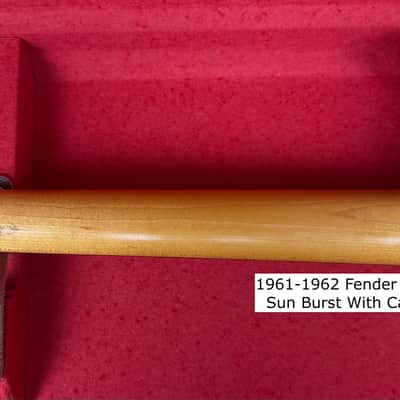 1961-1962 Fender Duo-Sonic SunBurst (#549) Original Vintage Finish/Body+Case image 19