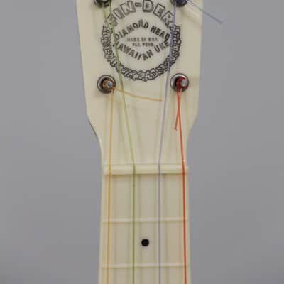 1950s Fin-Der Diamond Head Soprano Ukulele w/ Original Box image 5