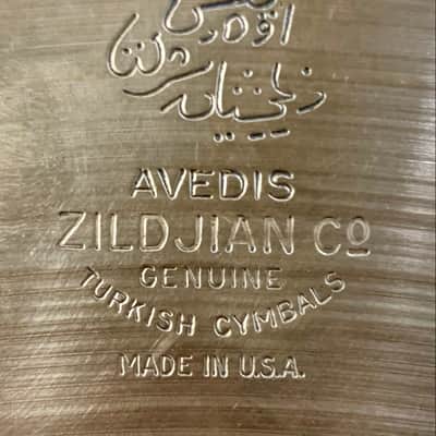 Zildjian Avedis 20” Jazz Ride 2076 Grams - Vintage 60's Era - Good Cond image 7