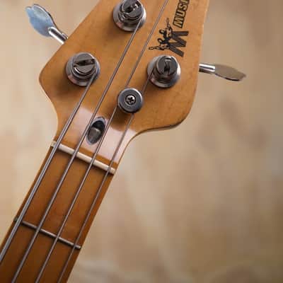 1979 Music Man StingRay 4 H Bass Natural 4-String Electric Bass Guitar, Hard Case - Very Good Condition image 5