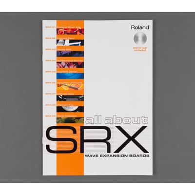 Roland All About SRX Wave Expansion Boards Promotional Booklet