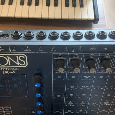 Simmons SDS9 6-Channel Drum Synthesizer 1985 - Black image 2