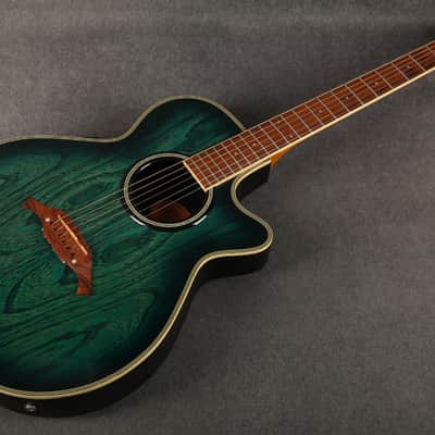 Crafter FX-550EQ Electro Acoustic - Green Burst - 2nd Hand image 11